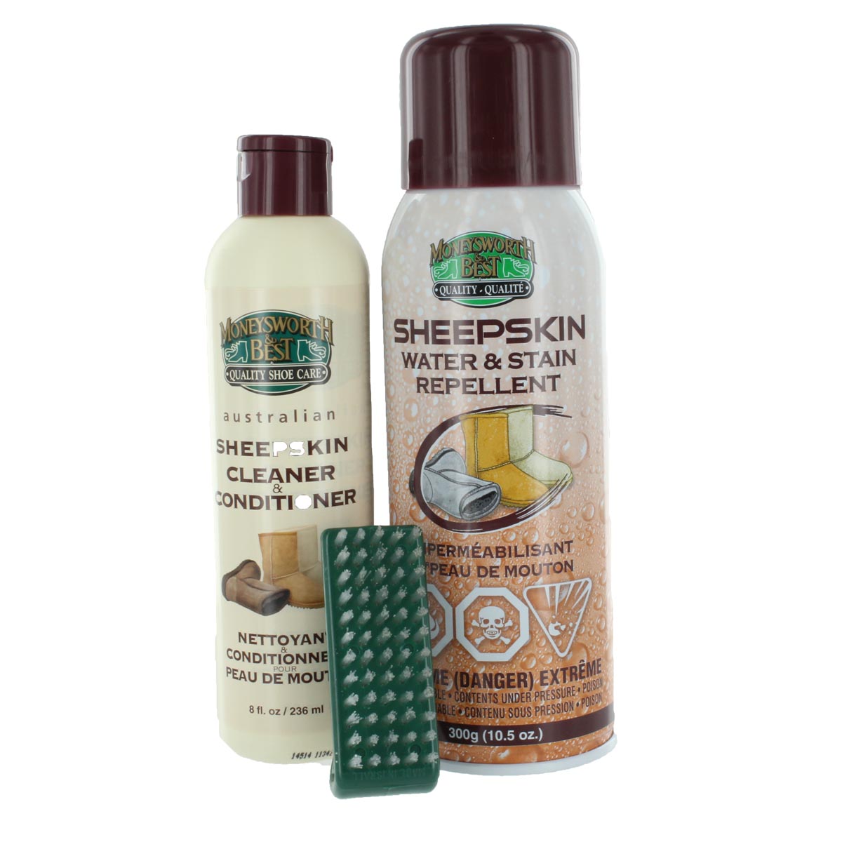 Sheepskin and suede care on sale kit